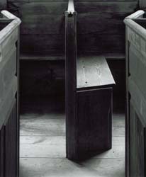 Pew Bench, Rocky Hill Meetinghouse