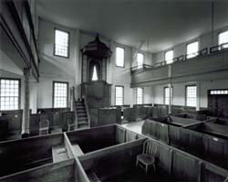 Interior, Sandown Meetinghouse