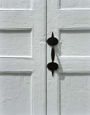 107S: Door Handle, Rockingham Meetinghouse