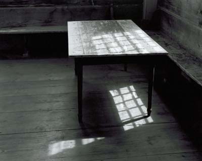 110W: Table and Sunlight, Canaan Meetinghouse