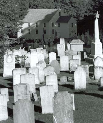 115O: View from the Graveyard, German Meetinghouse