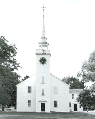 Cohasset Meetinghouse at Dawn, Cohasset, MA