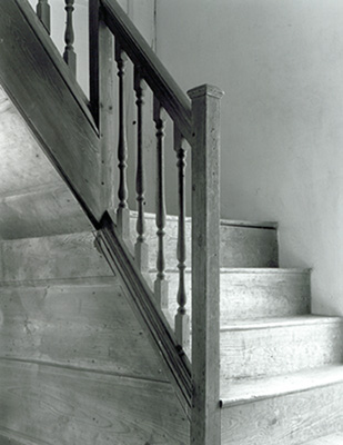 Stairs, Sandown Meetinghouse, Sandown, NH