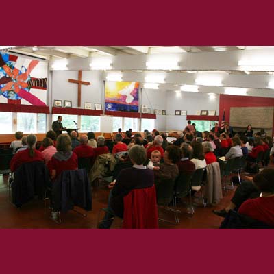 Forum in Harris Hall