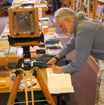 Book signing at Toadstool Books, Keene NH