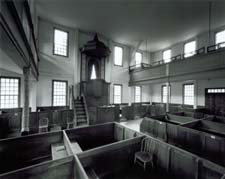 Interior, Sandown Meeting House