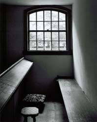 Window, Pew, and Kneelers, Trinity Church, Brooklyn Connecticut