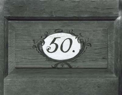 107C: Pew Door #50, Rocky Hill Meetinghouse
