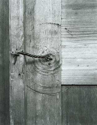 107E: Pew Door Latch, Rocky Hill Meetinghouse