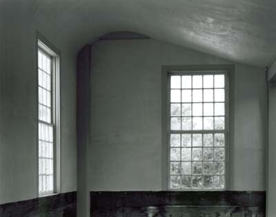 111D: Windows and Curved Ceiling, Canaan Meetinghouse