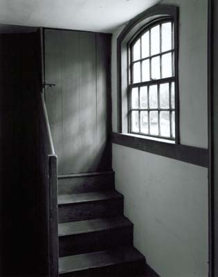 112D: Stairs and Window, Trinity Church, Brooklyn