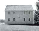115W: Back Wall, Alna Meetinghouse