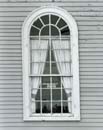 115Z: Pulpit Window, Alna Meetinghouse