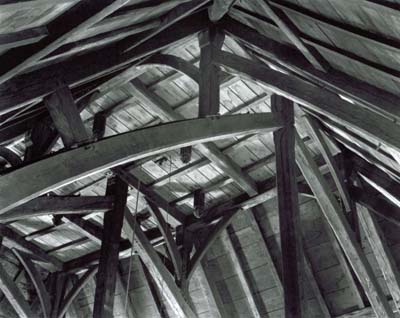 118T: Roof Beams, Old Ship Church, Hingham