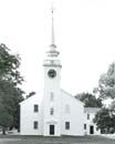 Meetinghouse, Cohasset MA, at Dawn