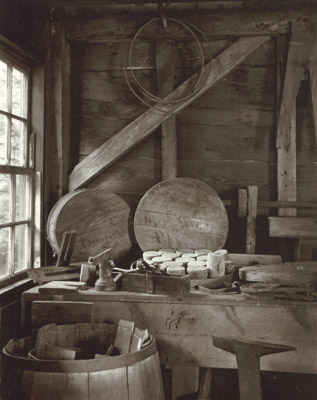 Bench and Window, Cooperage, near Deerfield, NH