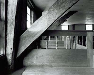 Curved Beam, Danville Meetinghouse, Danville, NH