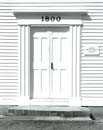 Door, Fremont Meetinghouse, Fremont, NH