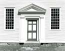 Door and Windows, Rocky Hill Meetinghouse, Amesbury, MA