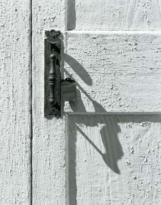 Door Handle, Danville Meetinghouse, Danville, NH