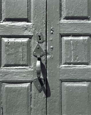 Door Handle, Sandown Meetinghouse, Sandown, NH