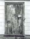 Door with Pealing Wood, Highland Center, Truro AFB