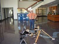 Me at work, posing