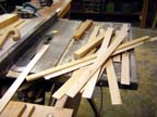 Kindling for the fireplace
