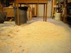 Shavings from the power plane