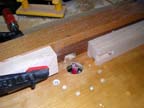 Cutting a top mortise