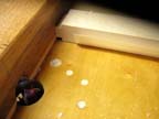Cutting a tenon