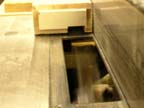 Cutting a dado on the table saw