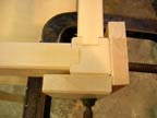 Top joint, before sanding