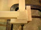 Top joint, after sanding